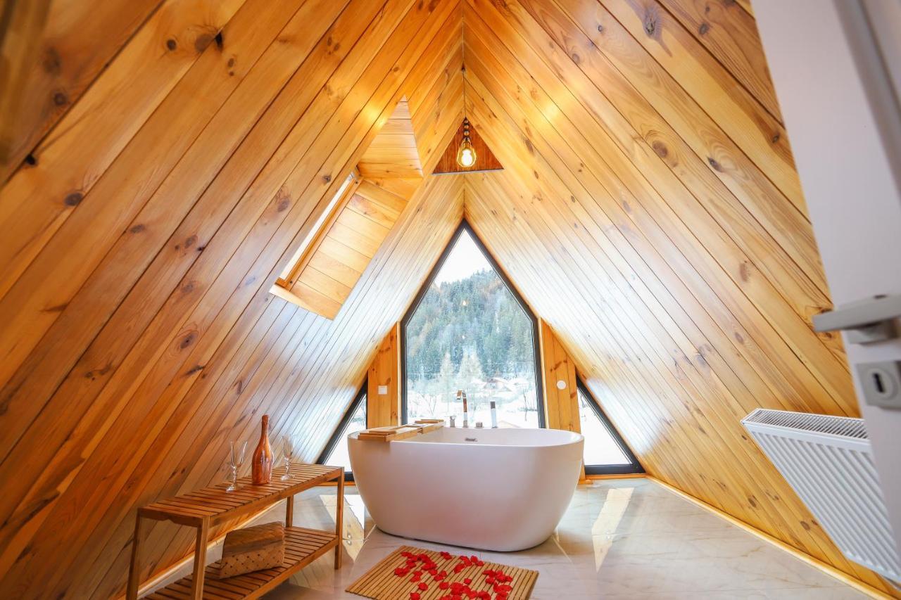 Cabana Cozy Cabin A Frame Maroshévíz Kültér fotó