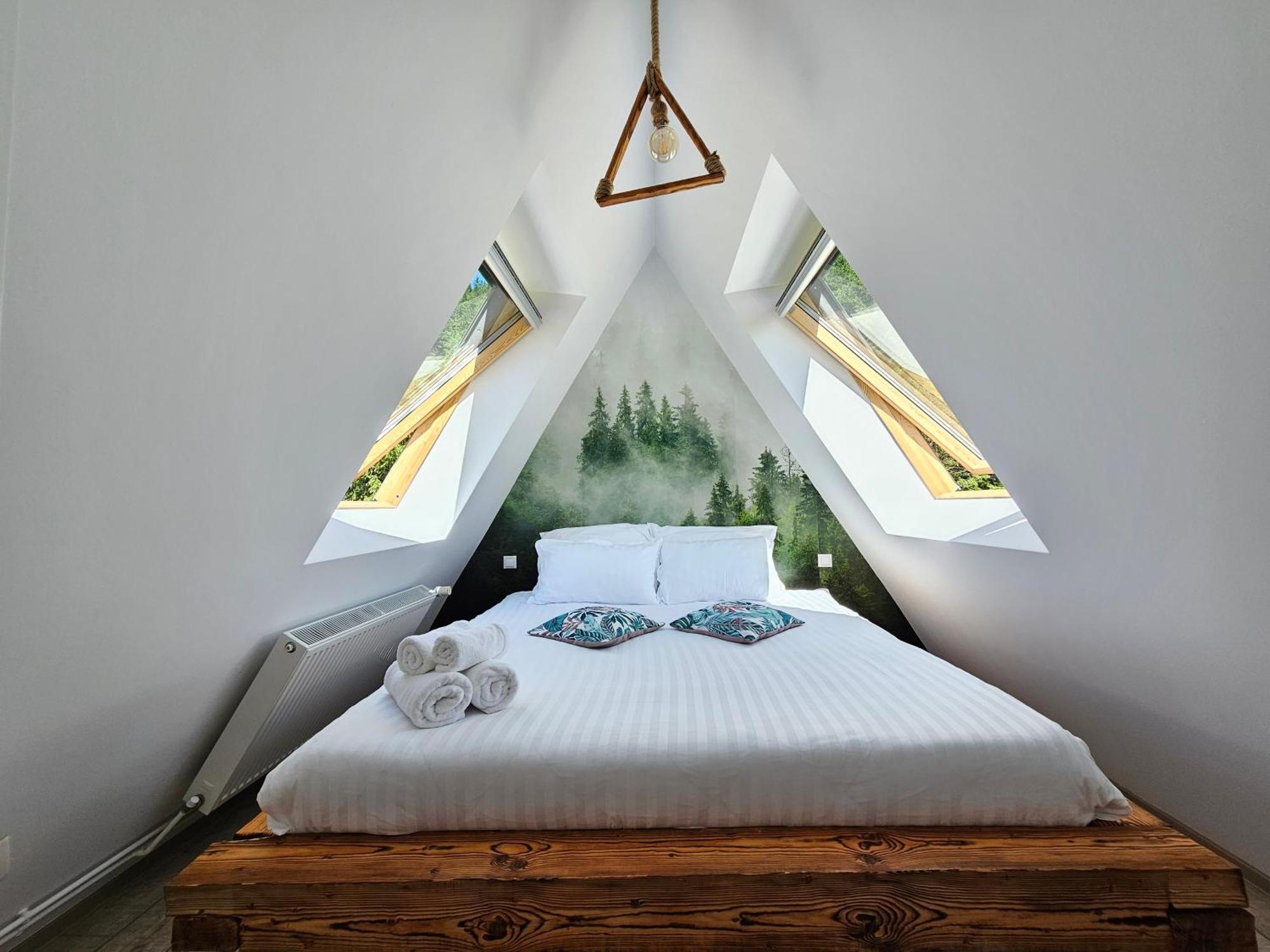 Cabana Cozy Cabin A Frame Maroshévíz Kültér fotó