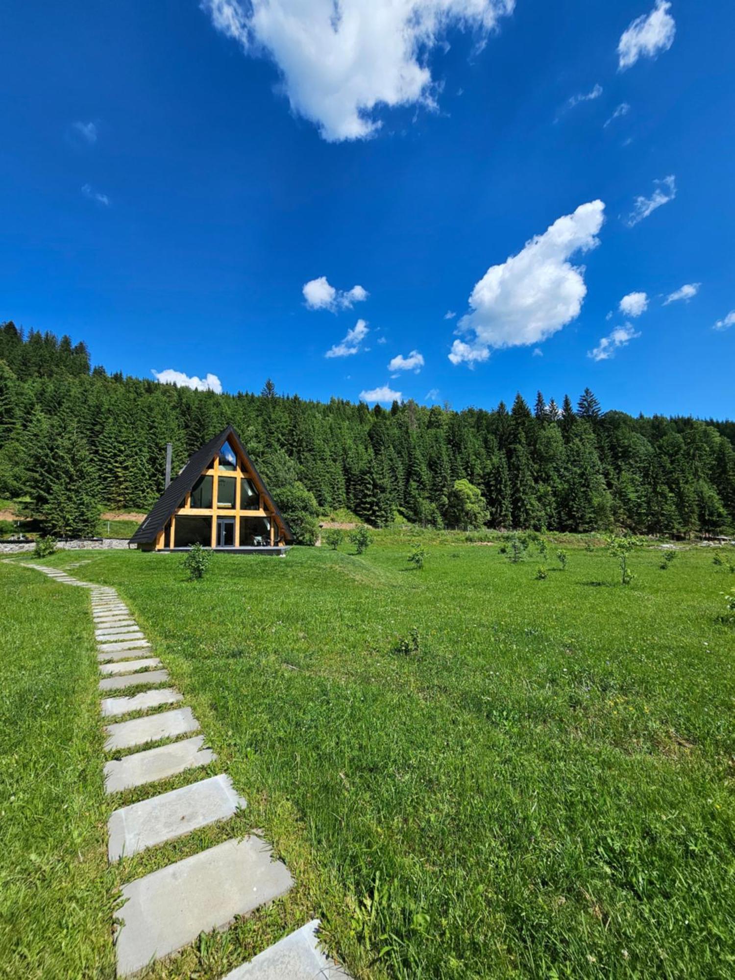 Cabana Cozy Cabin A Frame Maroshévíz Kültér fotó