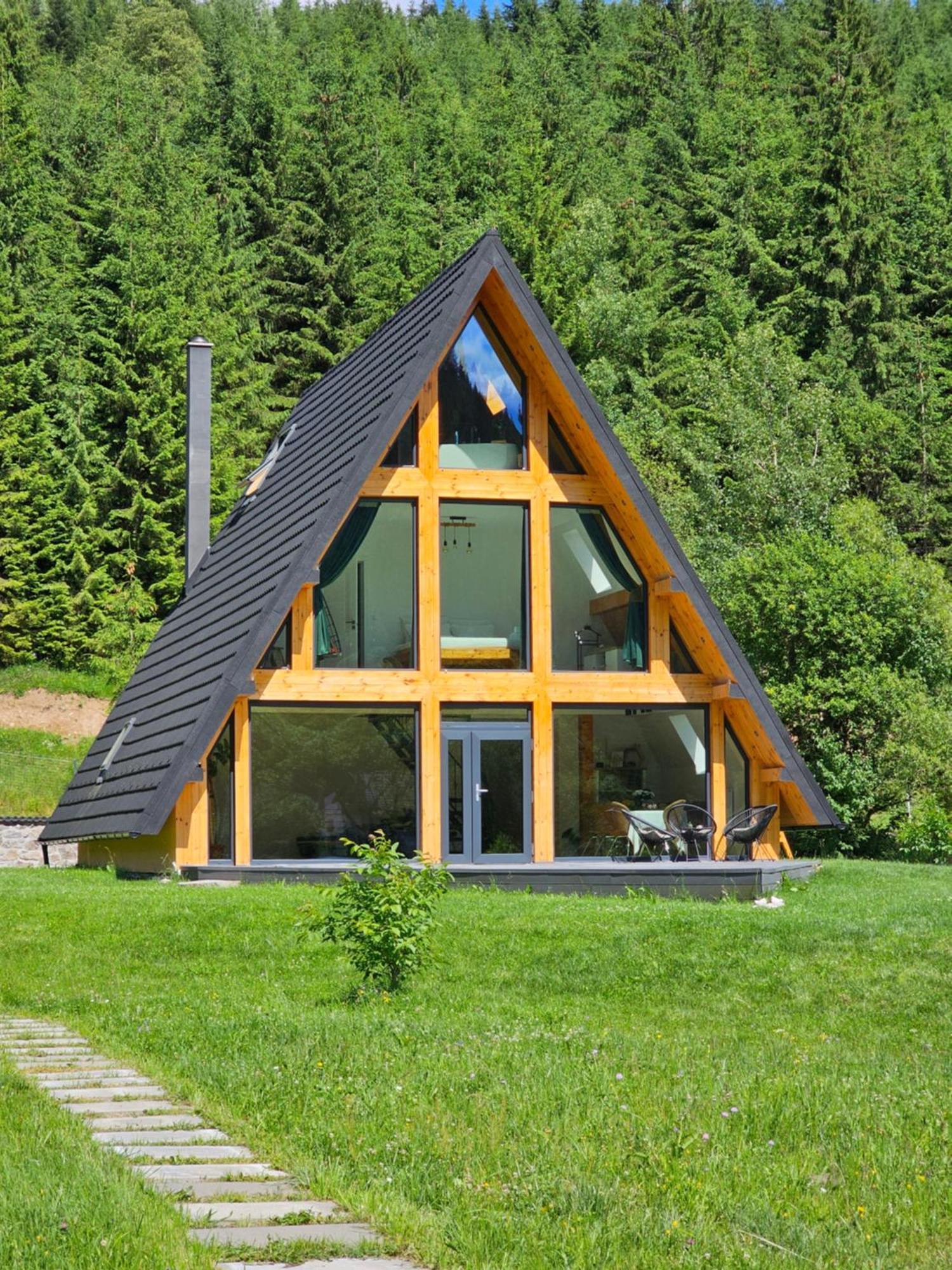 Cabana Cozy Cabin A Frame Maroshévíz Kültér fotó